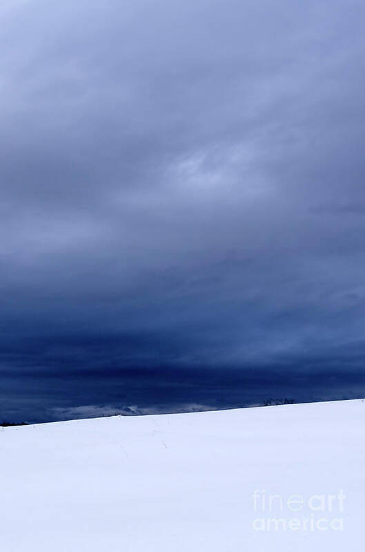 Stormy Sky Art Print featuring the photograph Winter Storm Warning by Thomas R Fletcher