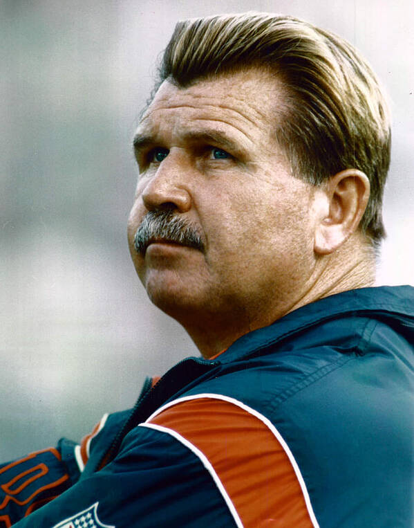 Coach Mike Ditka Art Print by Retro Images Archive - Fine Art America
