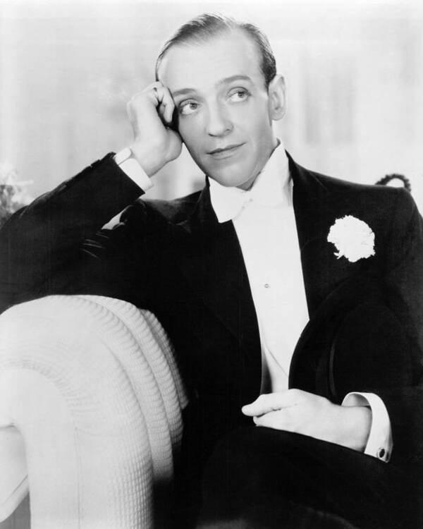 Fred Astaire Art Print featuring the photograph Fred Astaire #1 by Silver Screen