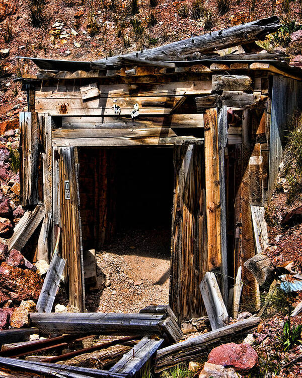 bachelor Loop Tour Art Print featuring the photograph Midwest Mine Shaft #1 by Lana Trussell