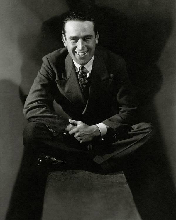 Actor Art Print featuring the photograph Portrait Of Actor Harold Lloyd #1 by Edward Steichen