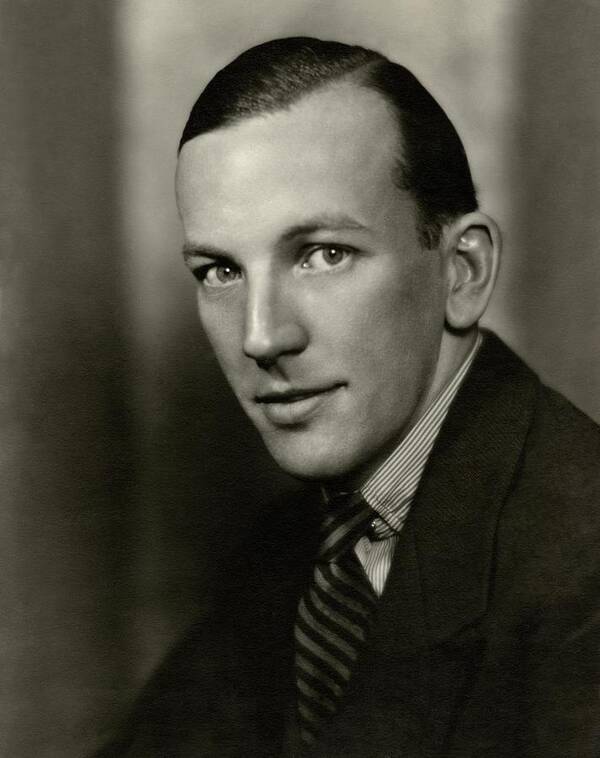 Portrait Art Print featuring the photograph Portrait Of Noel Coward #1 by Nickolas Muray