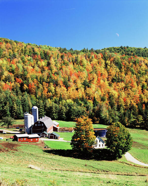 Adnt Art Print featuring the photograph USA, Vermont, Northeast Kingdom #1 by Walter Bibikow