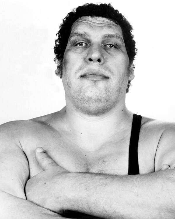 classic Art Print featuring the photograph Andre The Giant #2 by Retro Images Archive