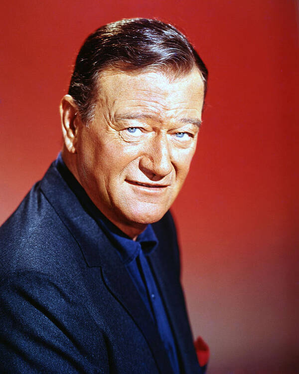 John Wayne Art Print featuring the photograph John Wayne #33 by Silver Screen