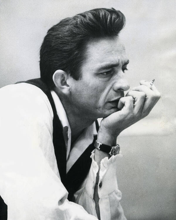 classic Art Print featuring the photograph Johnny Cash by Retro Images Archive