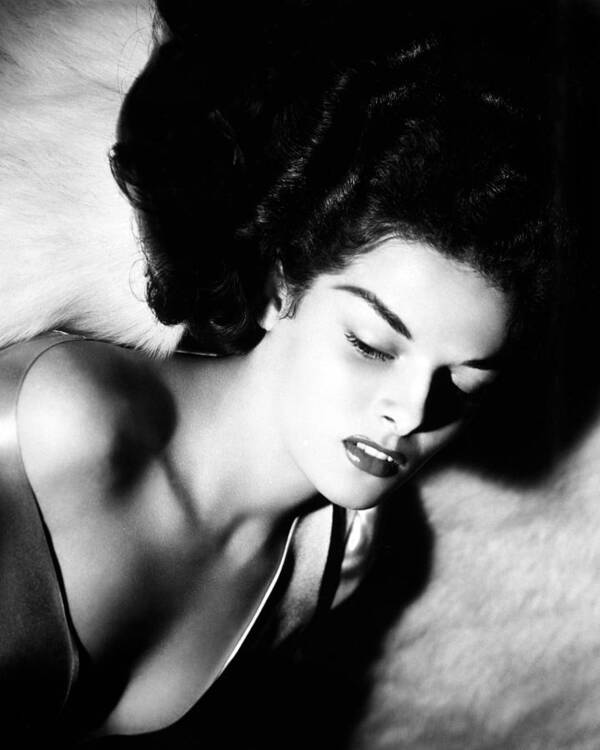 Jane Russell Art Print featuring the photograph Jane Russell #6 by Silver Screen