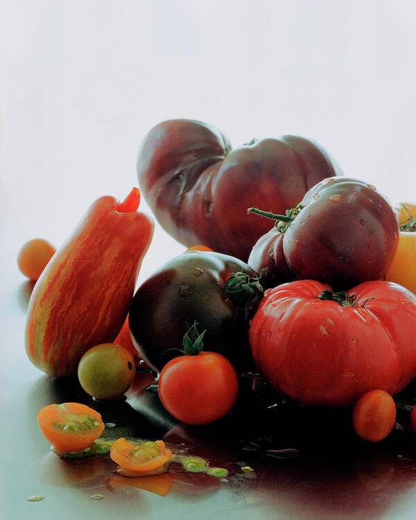 Vegetables Art Print featuring the photograph A Variety Of Vegetables by Romulo Yanes