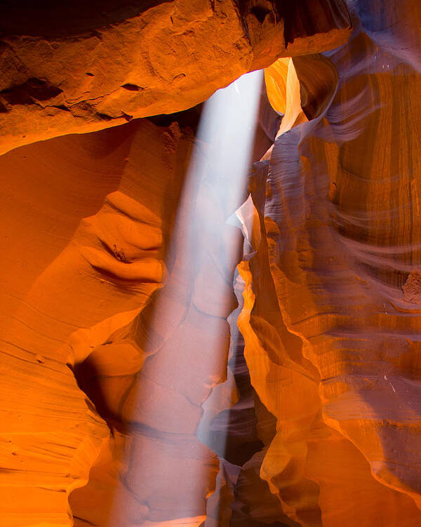 Antelope Canyon Art Print featuring the photograph Antelope Canyon No. 2 by Jim Snyder