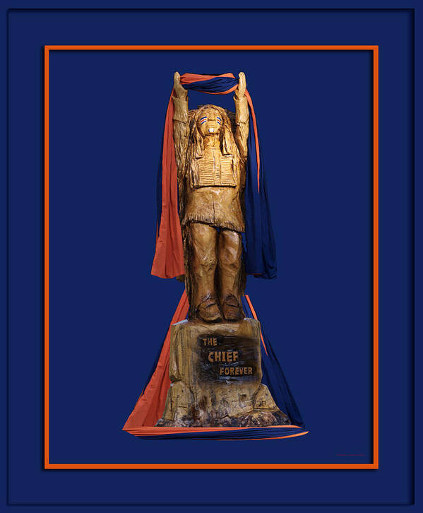Il Art Print featuring the photograph Chief Illiniwek University of Illinois 05 by Thomas Woolworth