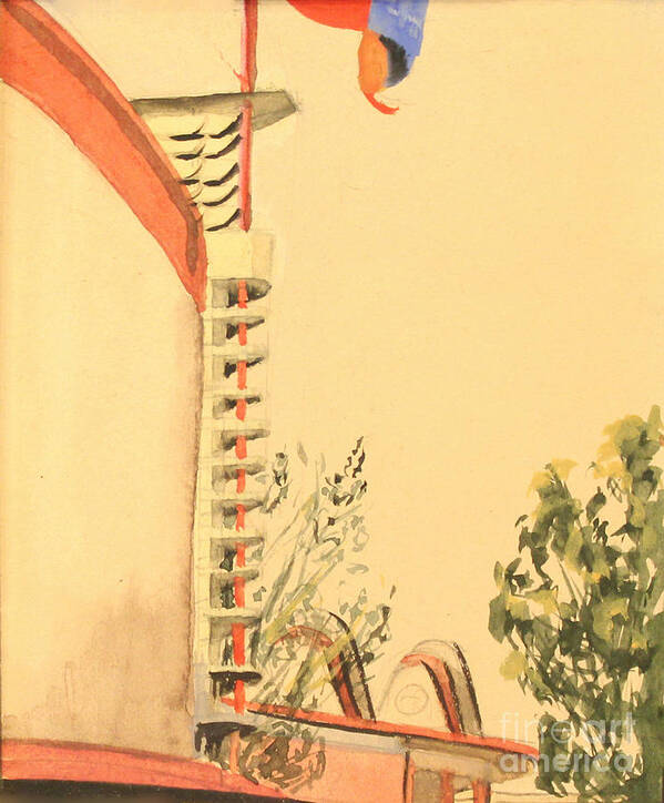 1930s Art Print featuring the painting Chrysler Motors 1939 Worlds Fair by Art By Tolpo Collection