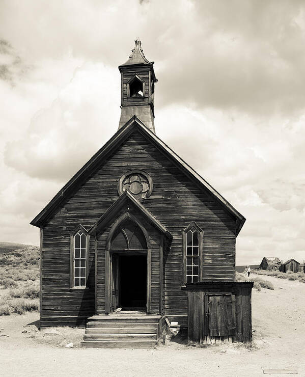 Church Art Print featuring the photograph Church at Bodie by Jim Snyder