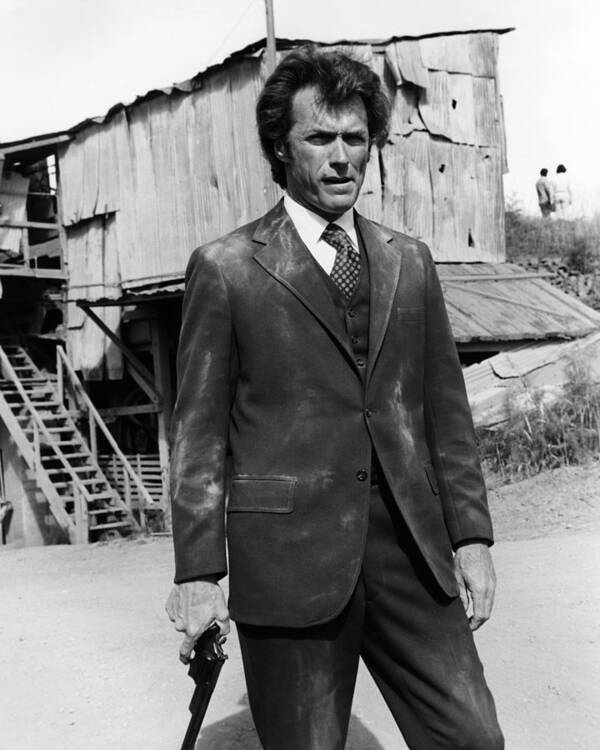 Clint Eastwood Art Print featuring the photograph Clint Eastwood is Dirty Harry by Silver Screen