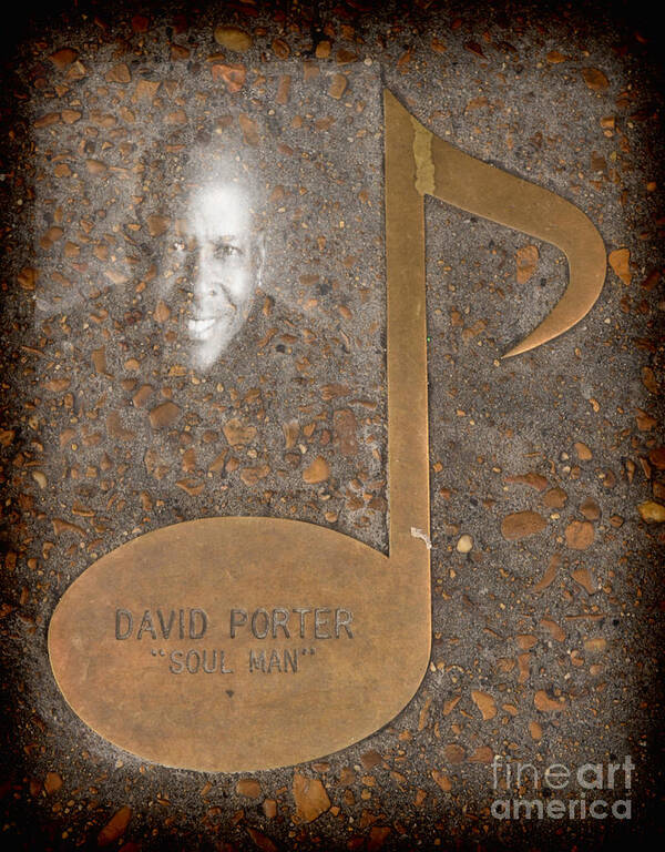 Jazz Art Print featuring the photograph David Porter Note by Donna Greene