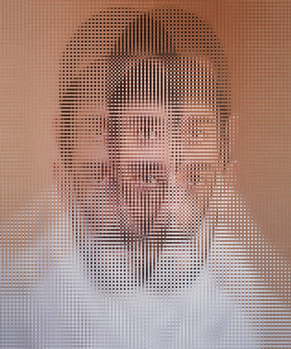 People Art Print featuring the photograph Distorted In White by Antonio Arcos Aka Fotonstudio Photography