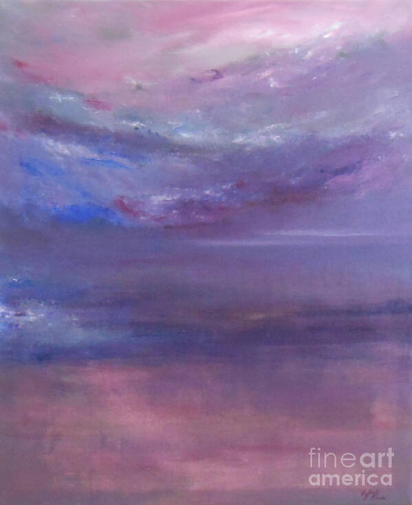 Impressionistic Art Print featuring the painting Divinity by Jane See