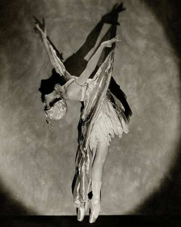 Dance Art Print featuring the photograph Dorothy Dilley In The Butterfly Dance by Nickolas Muray