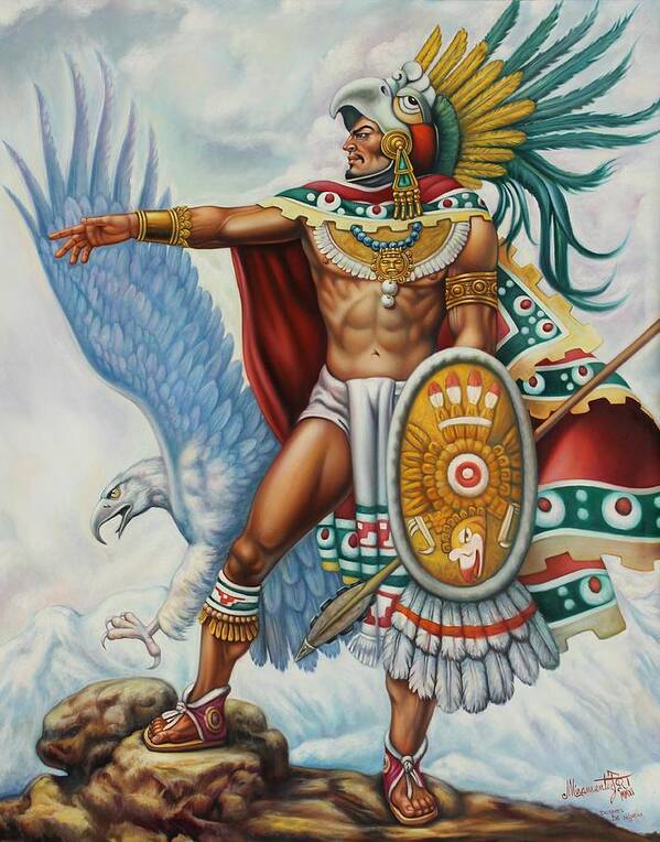 Eagle Warrior Art Print by Arturo Miramontes - Fine Art America