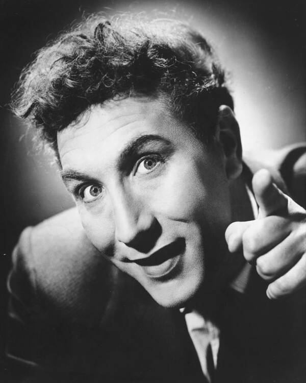 Frankie Howerd Art Print featuring the photograph Frankie Howerd by Silver Screen