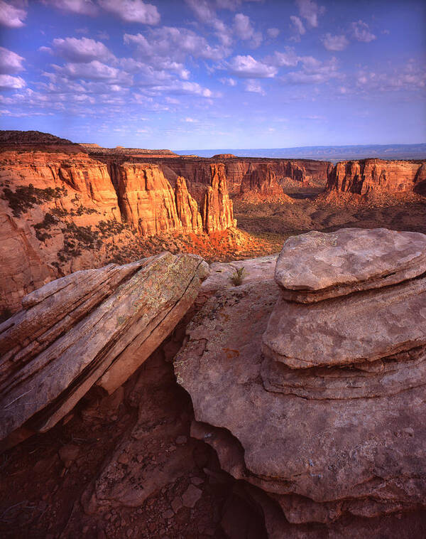 Colorado National Monument Art Print featuring the photograph Monumental Morning by Ray Mathis