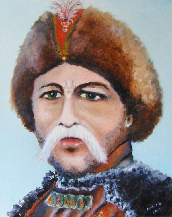 Art Art Print featuring the painting Nobleman by Ryszard Ludynia