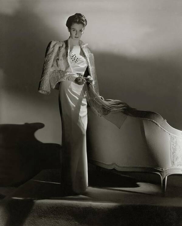 Portrait Art Print featuring the photograph Portrait Of Barbara Cushing by Horst P. Horst