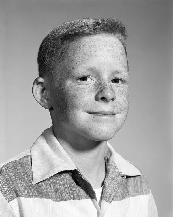 Adolescent Art Print featuring the photograph Preteen Boy, C.1960s by H. Armstrong Roberts/ClassicStock