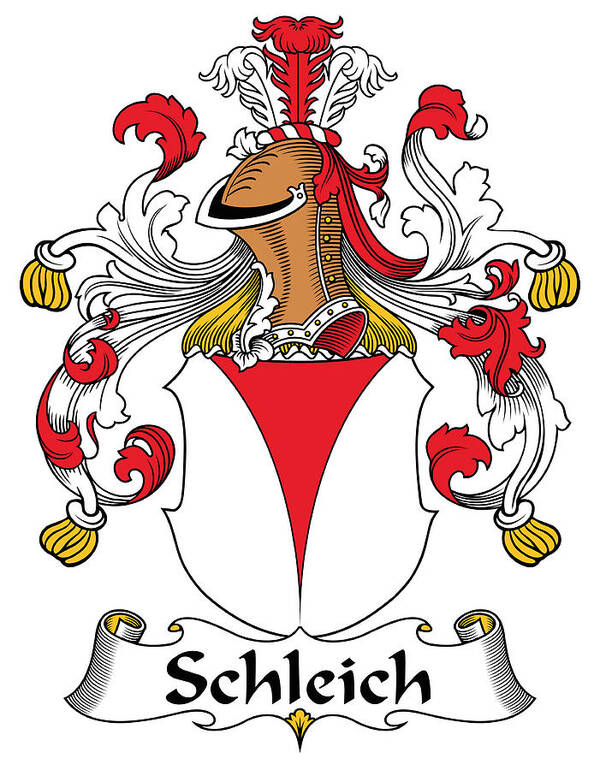 Schleich Coat of Arms German by Heraldry