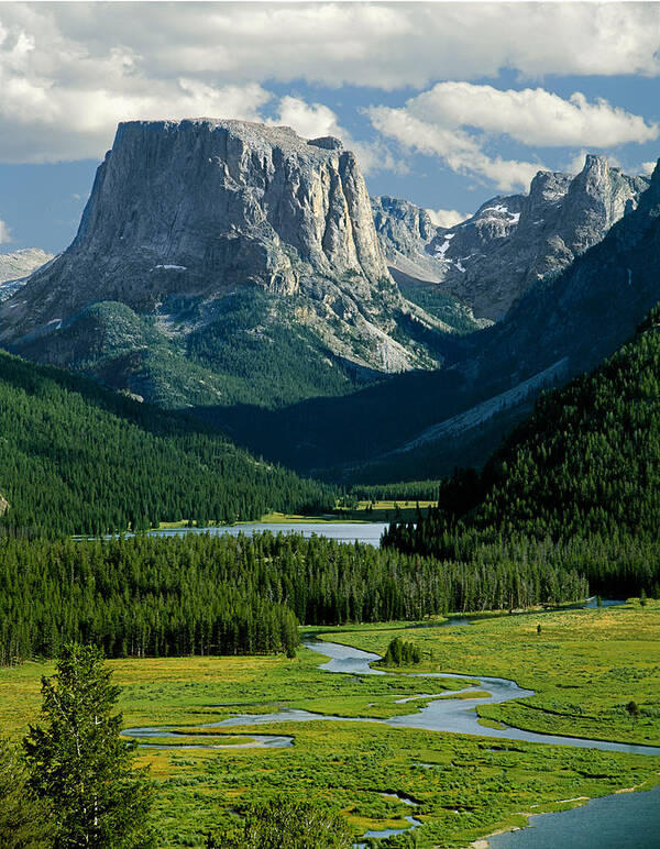 Squaretop Mountain Art Print featuring the photograph Squaretop Mountain 3 by Ed Cooper Photography