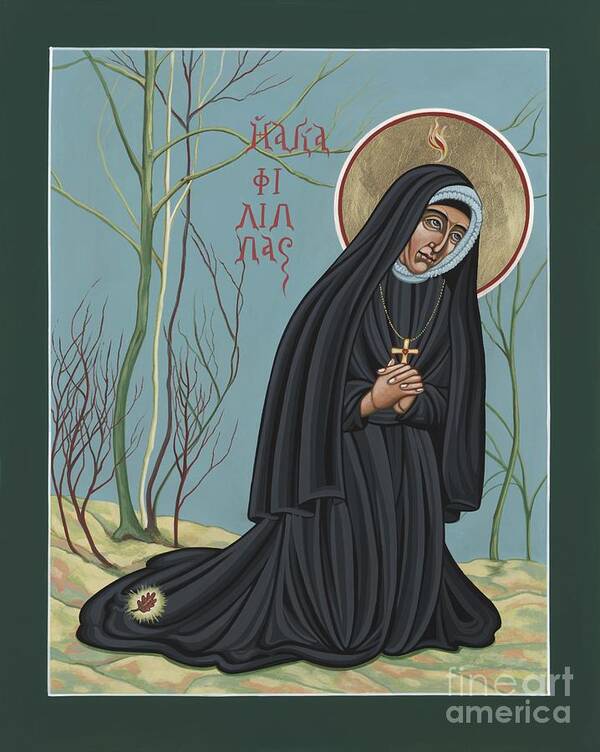 St. Philippine Duchesne Art Print featuring the painting St. Philippine Duchesne 259 by William Hart McNichols