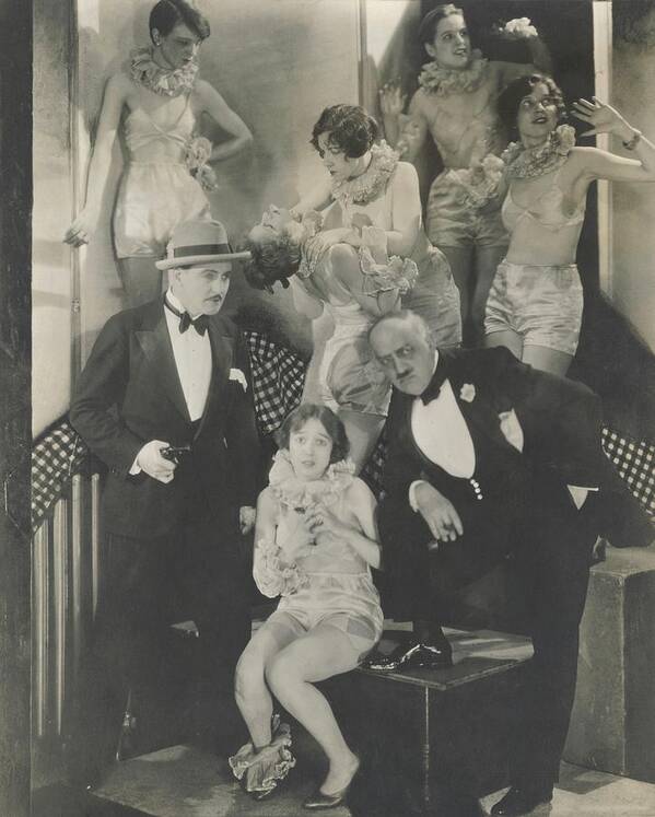 Actor Art Print featuring the photograph Staged Scene From The Play 'broadway' by Edward Steichen