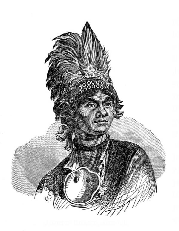 History Art Print featuring the photograph Thayendanegea, Joseph Brant, Mohawk by British Library