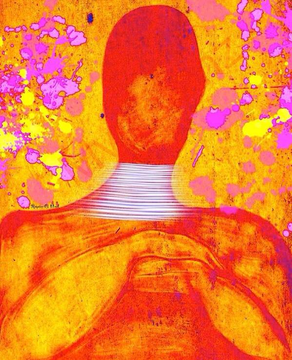 Aura Art Print featuring the digital art The Aura by Romaine Head