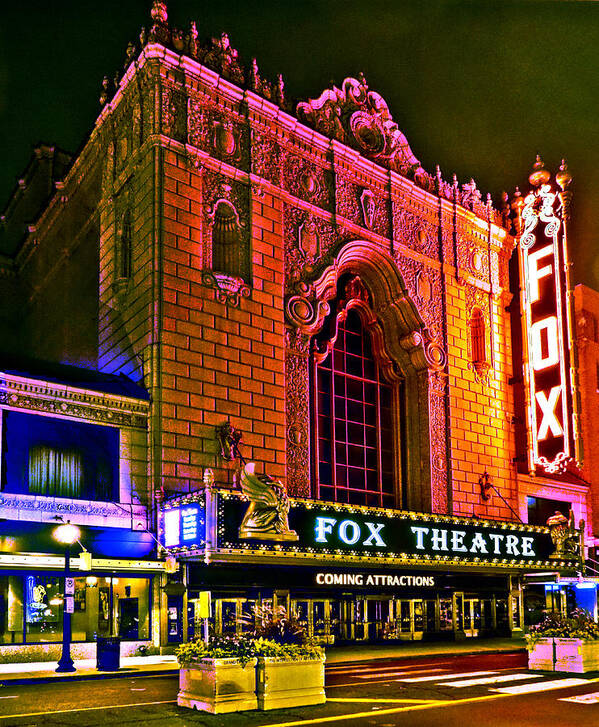 Fox Art Print featuring the photograph The Fabulous Fox in St. Louis by C H Apperson