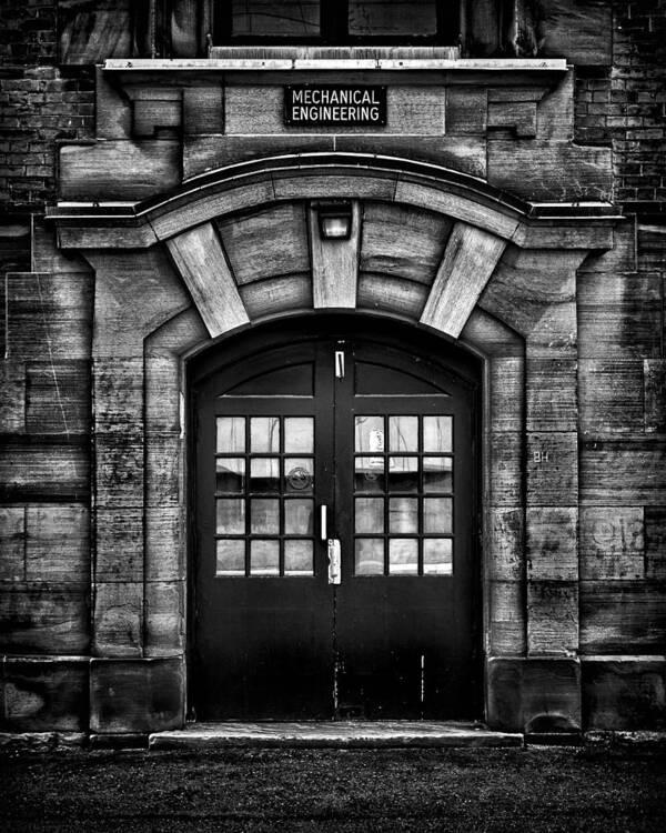 Toronto Art Print featuring the photograph University Of Toronto Mechanical Engineering Building by Brian Carson