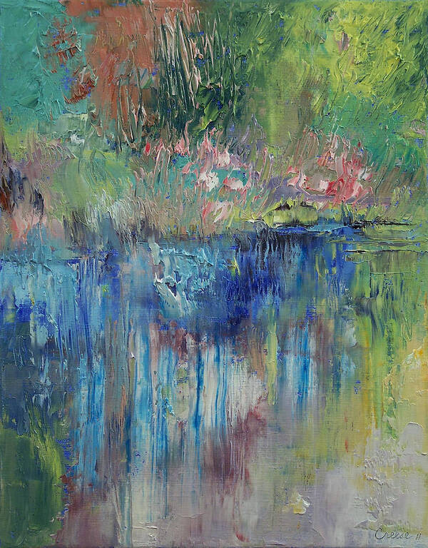Willows Art Print featuring the painting Willows by Michael Creese