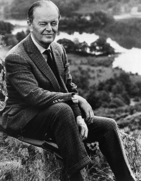 1970s Portraits Art Print featuring the photograph Kenneth Clark 1903-1983, English Author #1 by Everett