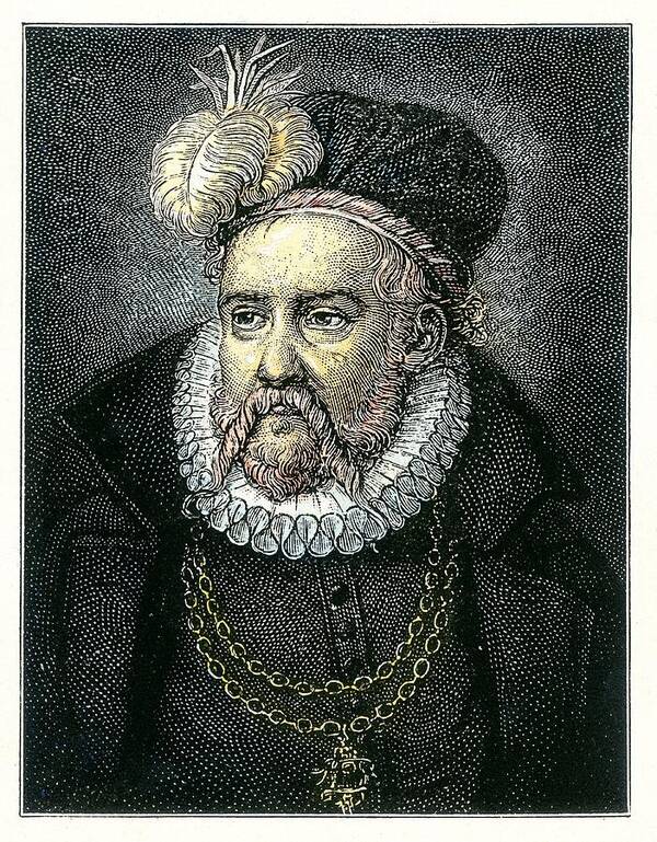 Tycho Brahe Art Print featuring the photograph Tycho Brahe, Danish Astronomer #2 by Detlev Van Ravenswaay