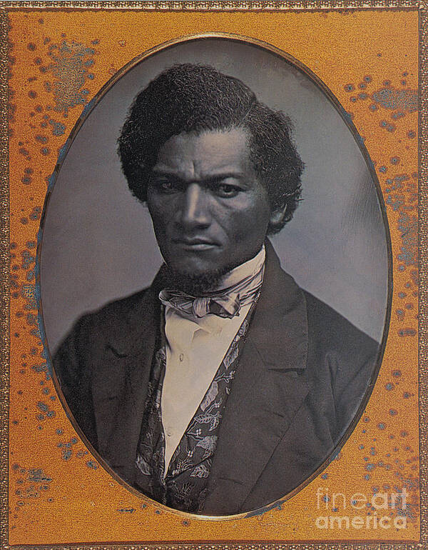 History Art Print featuring the photograph Frederick Douglass, African-american #6 by Photo Researchers