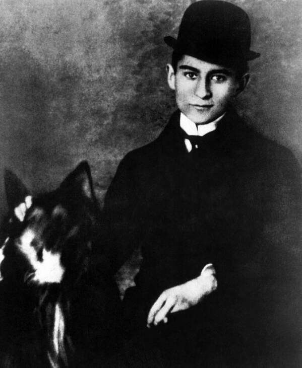 1910s Art Print featuring the photograph Author Franz Kafka, Ca. 1910s by Everett