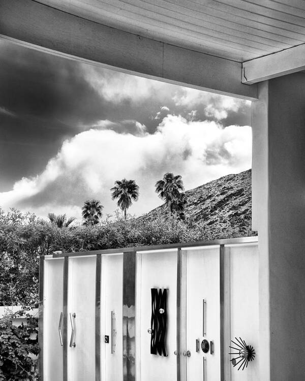 Doors Art Print featuring the photograph TUXEDO TERRACE Palm Springs CA by William Dey