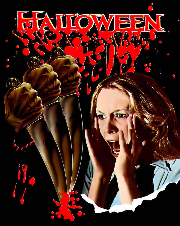 Halloween, Jamie Lee Curtis, 1978 Art Print by Everett - Fine Art America