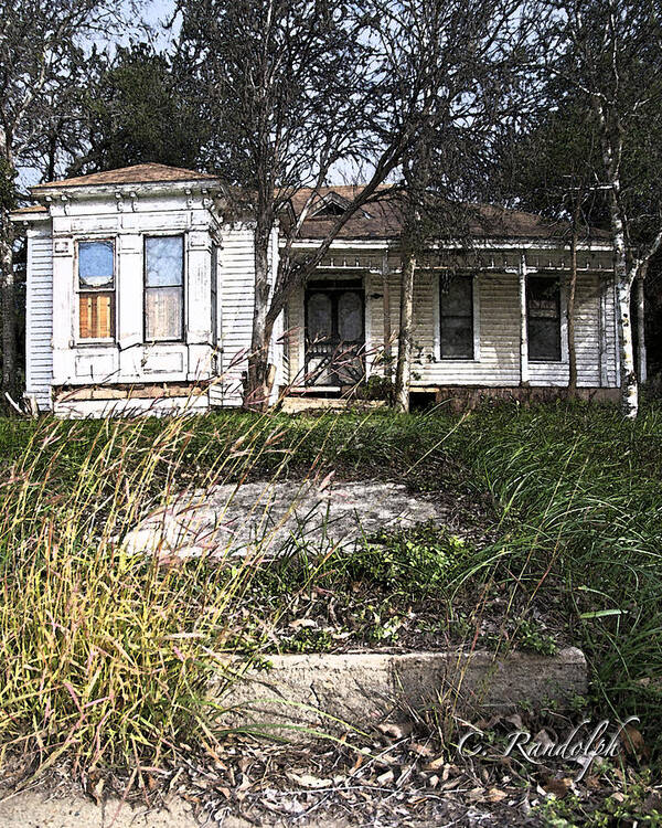 Lone Star State Art Print featuring the photograph Once Grand by Cheri Randolph