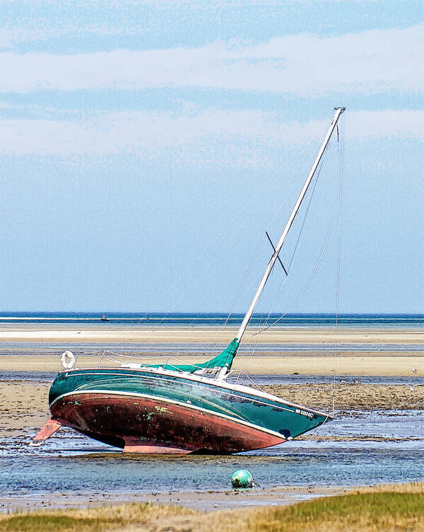 Cape Cod Art Print featuring the photograph High And Dry #2 by Constantine Gregory