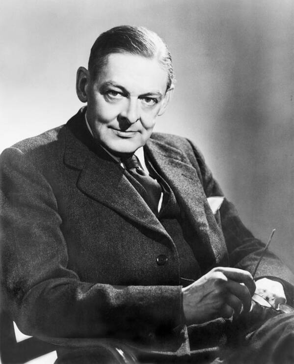 History Art Print featuring the photograph T.s. Eliot 1888-1965 American Born #1 by Everett