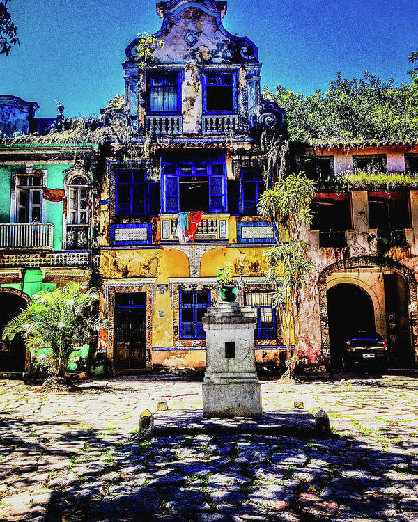 Rio De Janeiro Art Print featuring the photograph Largo do Boticario #2 by Cesar Vieira