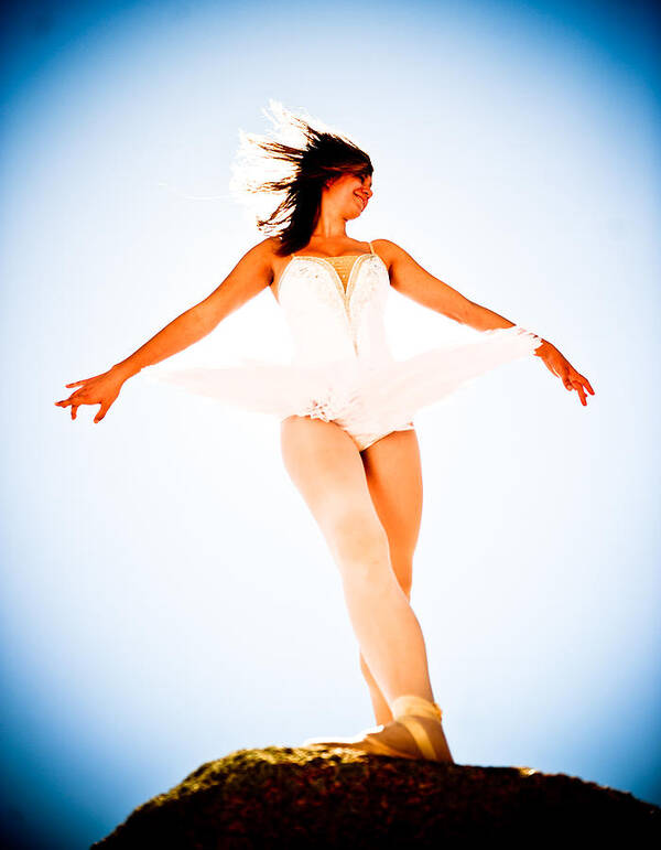 Ballet Art Print featuring the photograph Air Dancer by Scott Sawyer