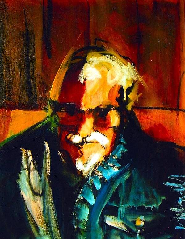 Art Fredricks Art Print featuring the painting Artie by Les Leffingwell