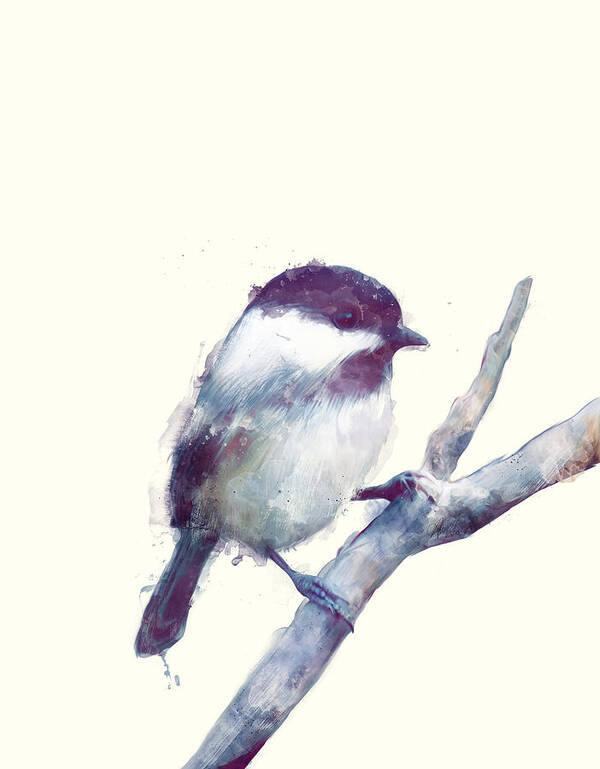 Bird Art Print featuring the painting Bird // Trust by Amy Hamilton