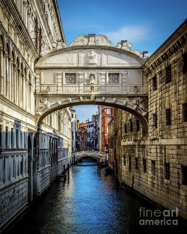 Bridge Of Sighs Art Print featuring the photograph Bridge of Sighs by Perry Webster